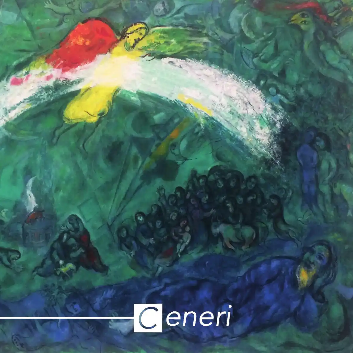 CHAGALL, Noé e l'arcobaleno, 1961-1966