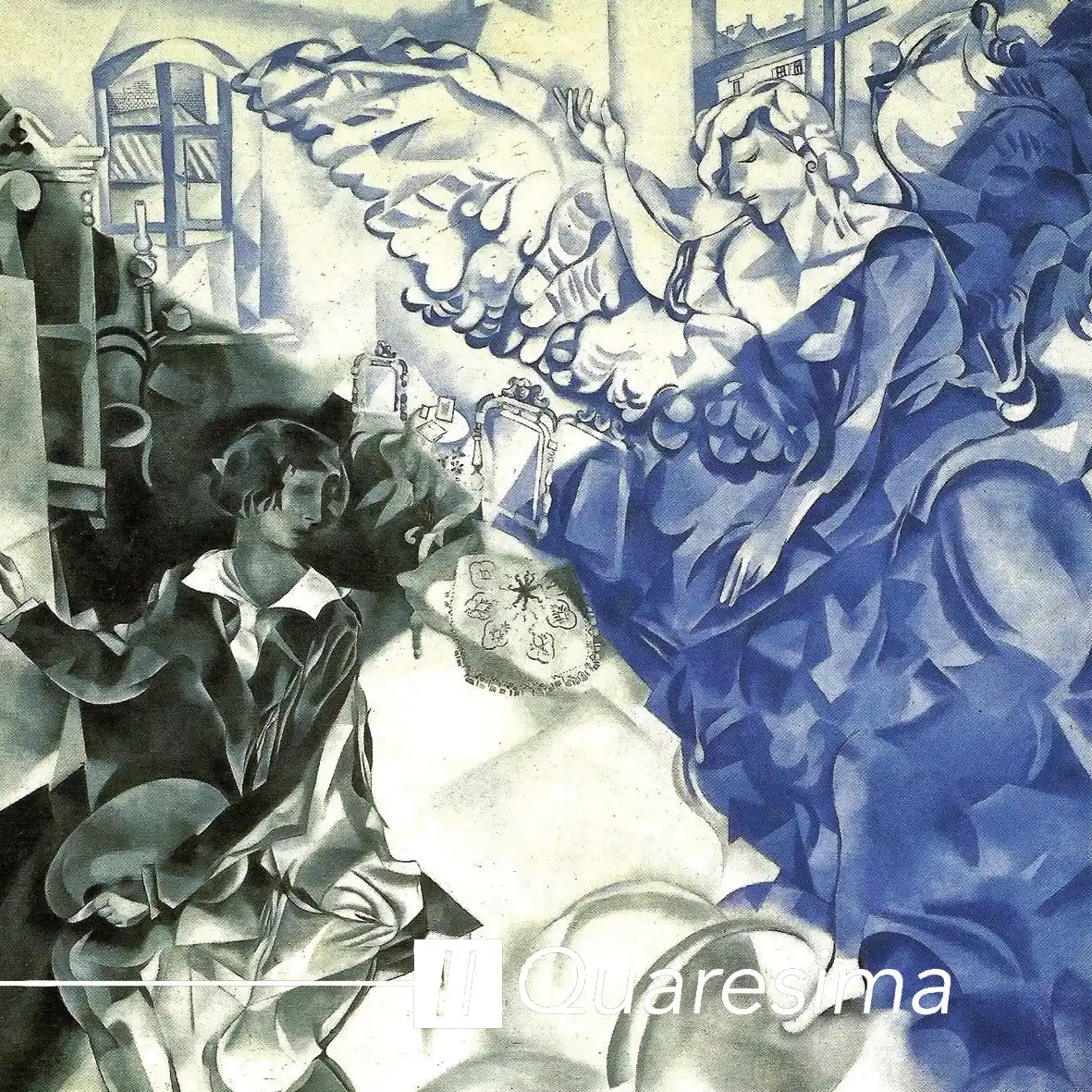CHAGALL, Apparizione, 1917-1918
